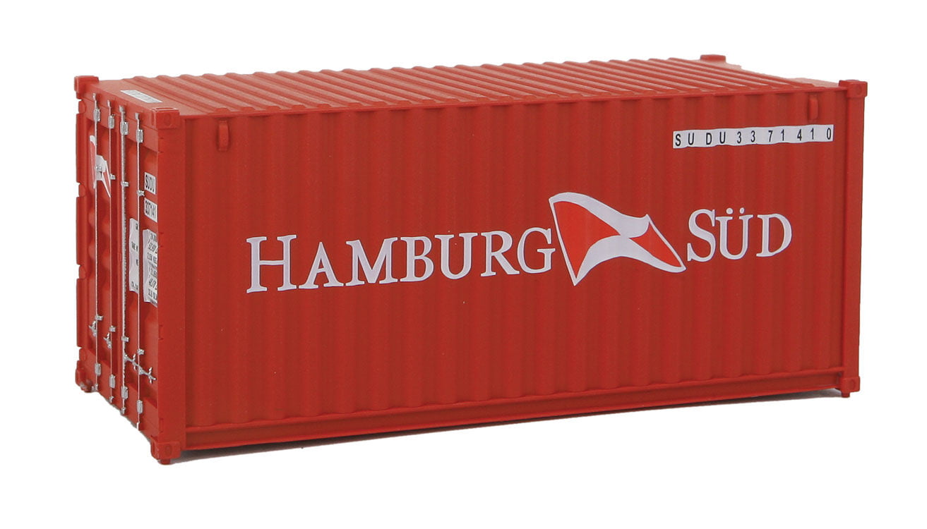 20' Fully Corrugated Container Hamburg Sud