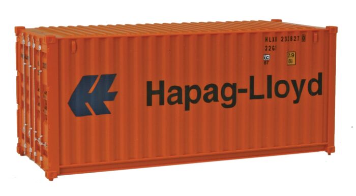 20' Fully Corrugated Container Hapag-Lloyd 