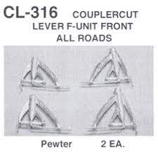 Coupler Cut Lever F-Unit Front All Roads