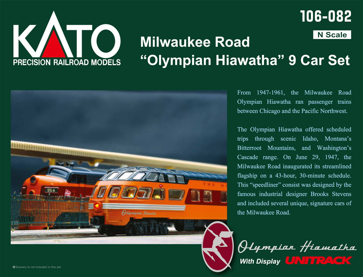 Carros de Passageiro Olympian Hiawatha 