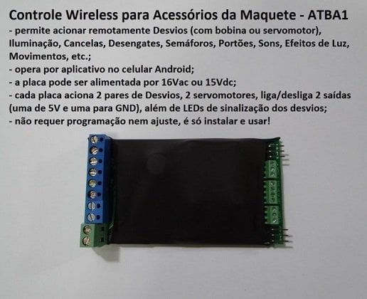 Controle Wireless para Acessórios 