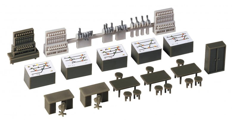 Equipamentos internos da torre de sinalização