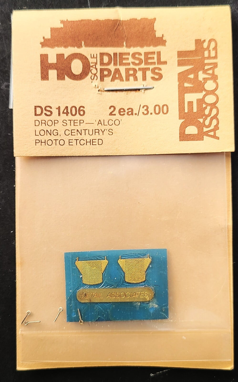 DROP STEPS - ALCO, LONG, CENTURY'S PHOTO ETCHED