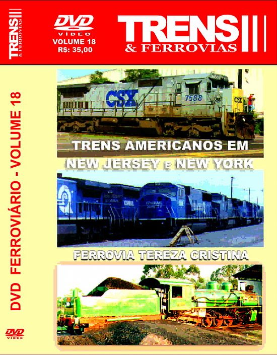 Trens Americanos em New Jersey e New York e Ferrovia Teresa Cristina 