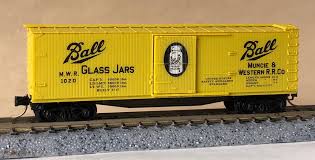 40' Box Car  Muncie & Western RR