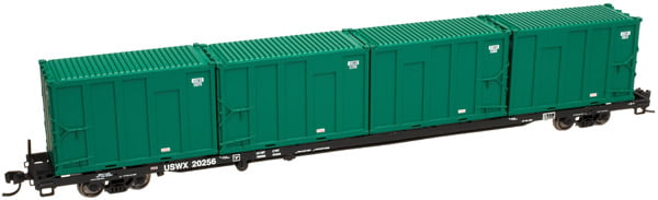 85' Trash Container Flat WC