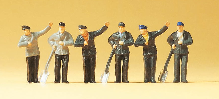 Trabalhadores de Locomotiva á Vapor