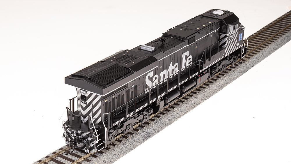 Locomotiva ES44AC ATSF Som, DCC e Fumaça - Rio Grande Modelismo