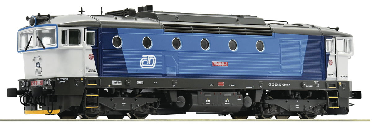 Locomotiva  Rh 754 Com Som e DCC 