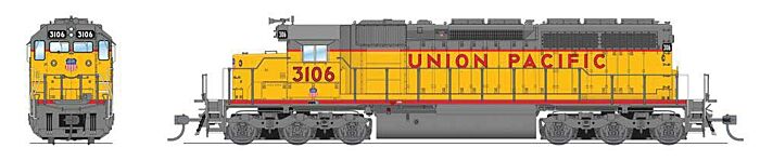Locomotiva SD40-2 Som e DCC 