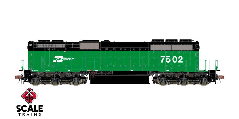 Locomotiva SD40-2B Com Som e DCC - Rio Grande Modelismo