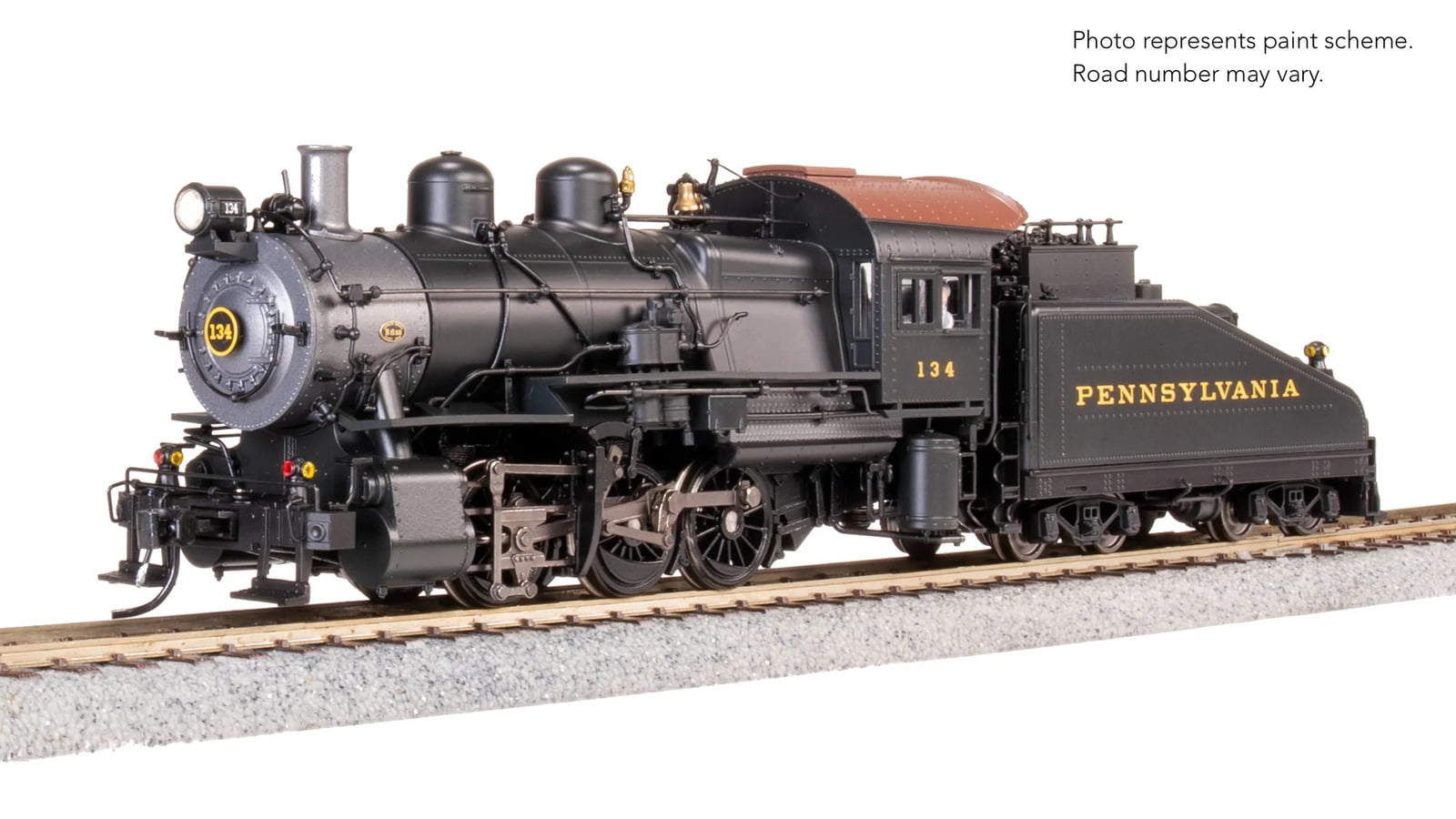 Locomotiva 0-6-0 Com Som, DCC e Fumaça  PRR