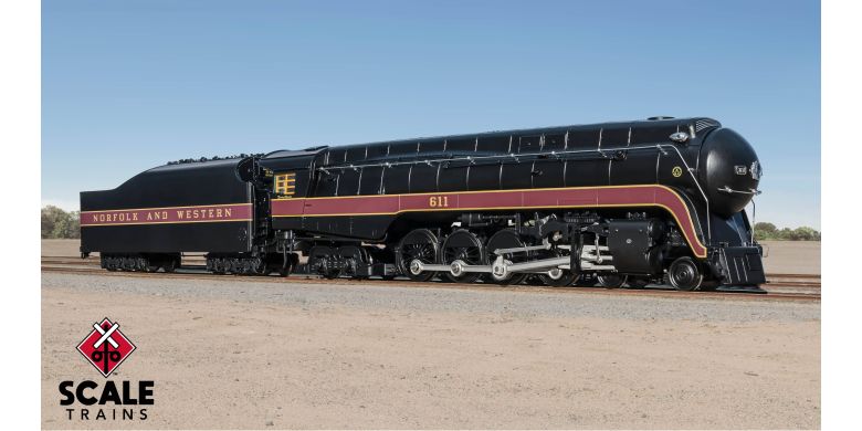 Locomotiva 4-8-4 Com Som e DCC N&W