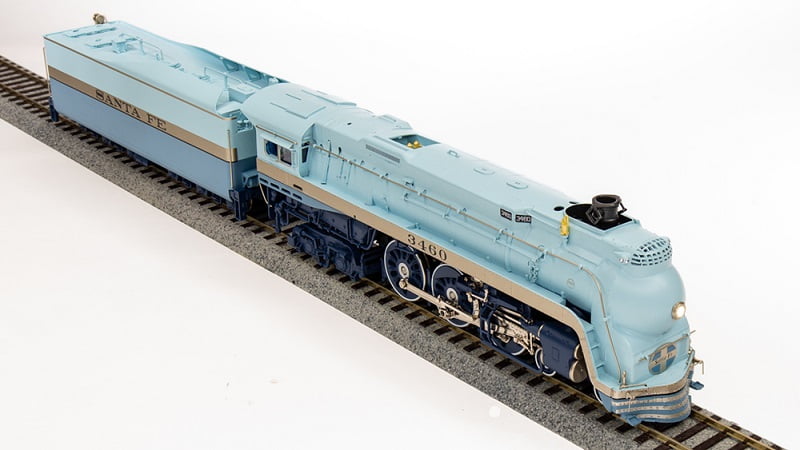 Locomotiva Blue Goose Com Som, DCC e Fumaça 