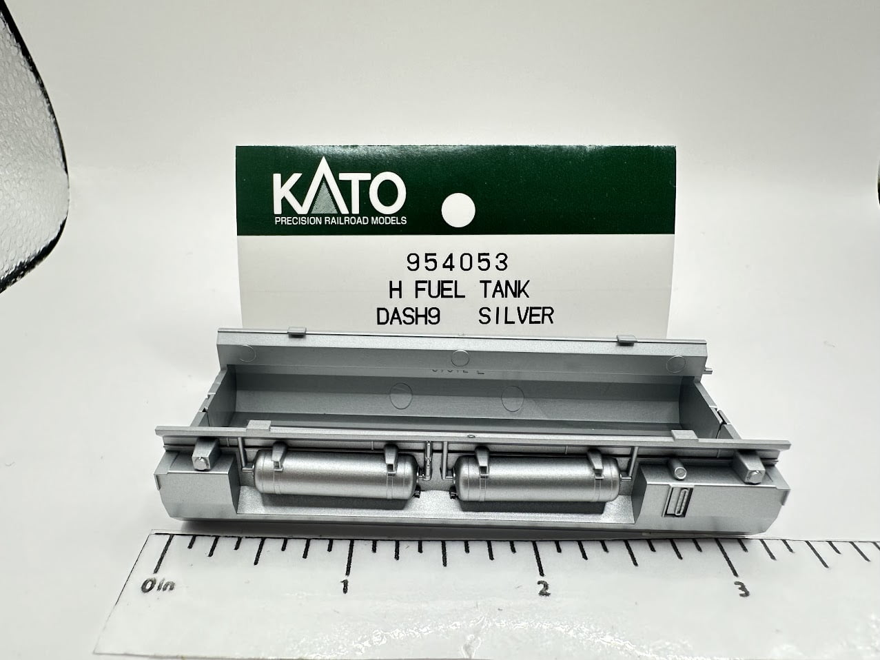 Tanque de combustível C44-9W, prateado 