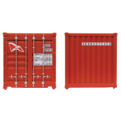 20' Fully Corrugated Container Hamburg Sud