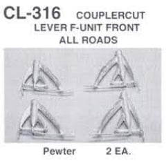 Coupler Cut Lever F-Unit Front All Roads
