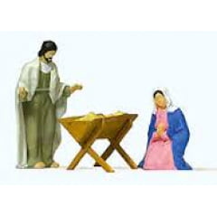 Maria, José e menino Jesus 