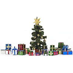 Árvore e Presentes de Natal 