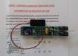 Controle Wireless com Sons para Locomotivas RS3/RSC3 ou U5B