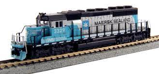 Locomotiva SD40-2 Maersk Com Som e DCC 