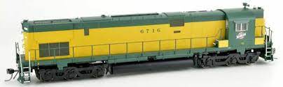 Locomotiva C628 CNW Com Som e DCC 