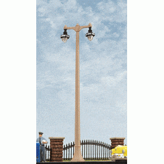 Poste de Luz Duplo Poste de Luz Duplo