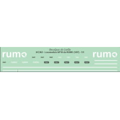 Locomotiva GP18 Rumo 