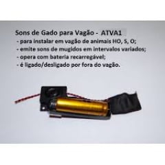 Som de Gado para Vagões de Animais 