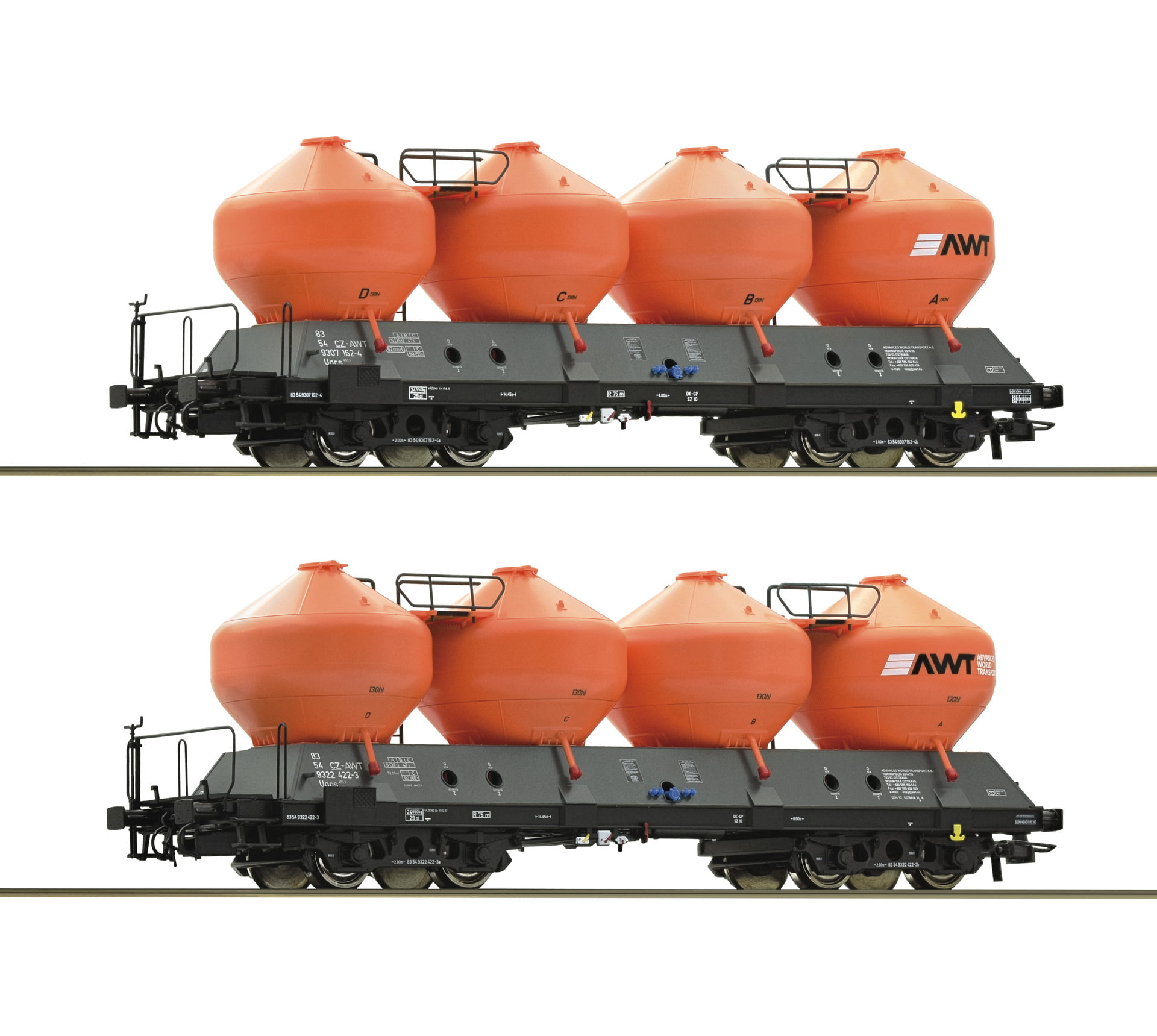 2 Vagões de Silos 