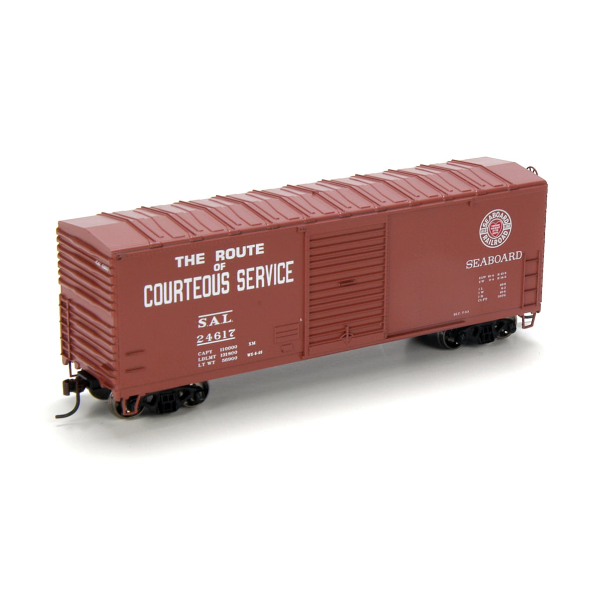 40' Modernized Box Car Seaboard 