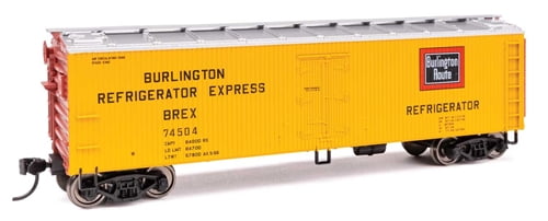 40' Wood Reefer W/Steel Roof 
