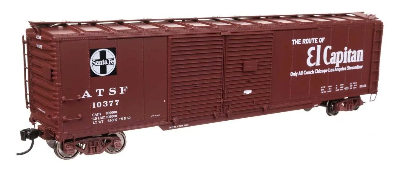 50' AAR Double Door BoxCar Santa Fe