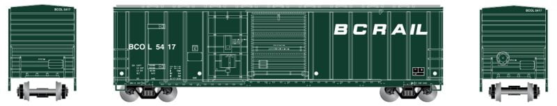 50'  FMC Exterior Post BC Rail 