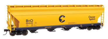 ACF 5250 Centerflow Covered Hopper B&O