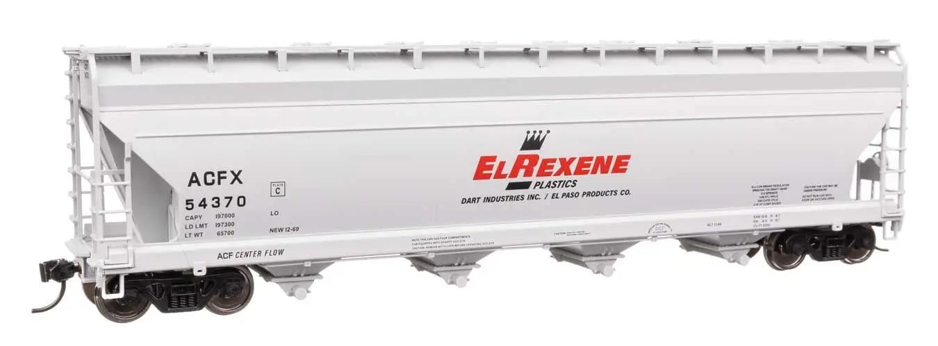 ACF 5250 Centerflow Covered Hopper EL REXENE 