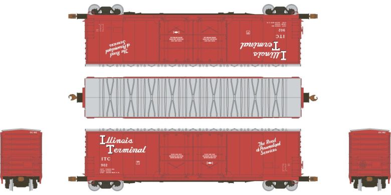 Evans (USRE) 5100 RBL Double 8' Plug Door Boxcar 