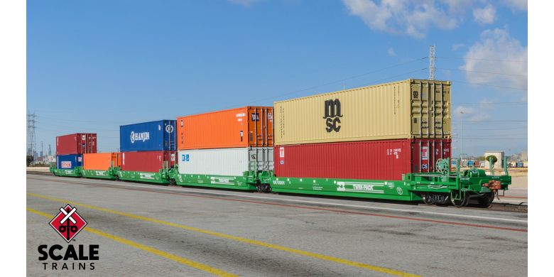 P-S/TRN Backpacker 5-UNIT Well Car 