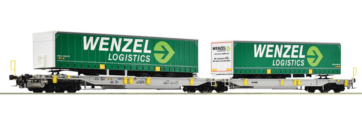Vagão Articulado de Containers 